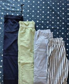 Lotto 4 pantaloni taglia S-XS Calliope H&M