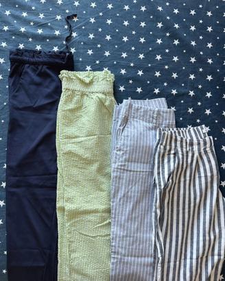 Lotto 4 pantaloni taglia S-XS Calliope H&M