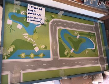Tavolo da gioco Wood ‘N Play Base per macchinine