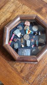 Medaglie ,spille ventennio, fibbia austriaca,