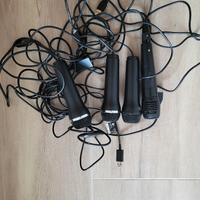 Nintendo WII 4 microfoni per we sing in perfetto s