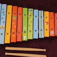 Xilofono in legno per bambini 