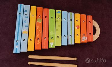 Xilofono in legno per bambini 