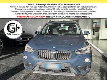 BMW X1 Advantage 18d sDrive C.18" Gancio Traino L