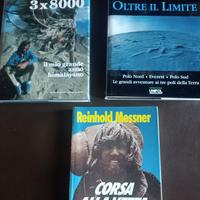 Lotto 3 libri R. Messner