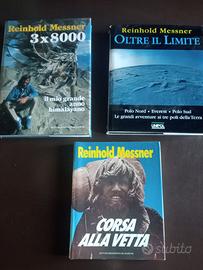 Lotto 3 libri R. Messner