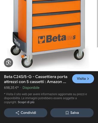 cassettiera beta c24s 