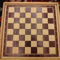 Set da gioco d'epoca in legno