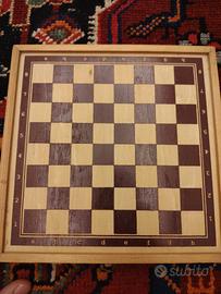 Set da gioco d'epoca in legno