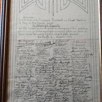 1918 Canale di Suez Port Taufiq Attestato