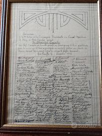 1918 Canale di Suez Port Taufiq Attestato