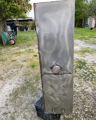 Serbatoio acciaio inox ( circa 100 litri)