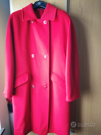 Cappotto rosso donna
