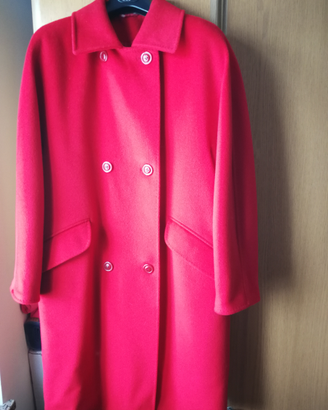 Cappotto rosso donna