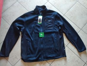 Maglione sportivo con zip nuovissimo