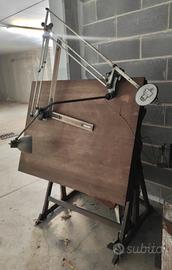 Antico Tecnigrafo in legno originale MELI