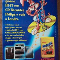 Pubblicità Nesquik Nestlé (1999)