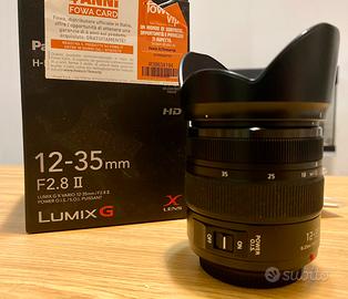 Obiettivo Panasonic vario f2.8 12-35 mm