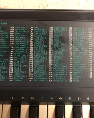 Tastiera Musicale Pianola Bontempi Ks4600 System5