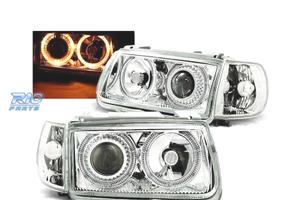 FARI PER VOLKSWAGEN VW POLO 6N 94-99 ANGEL EYES CR