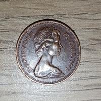 moneta New Penny 1 da collezione 