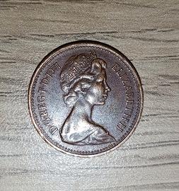 moneta New Penny 1 da collezione 