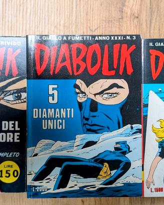 Diabolik collezione 35 fumetti 