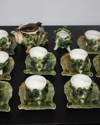 Elegante servizio da tè in ceramica smaltata –