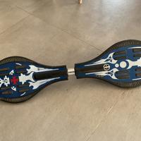 Skateboard wave con snodo