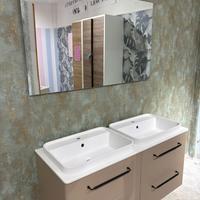 MOBILE BAGNO CON DOPPIO LAVABO - COLORE MACCHIATO