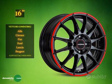 Cerchi in Lega 16" Fiat e altri