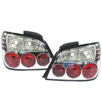 FANALI PER SUBARU IMPREZA 08-12 ROSSO CROMATO