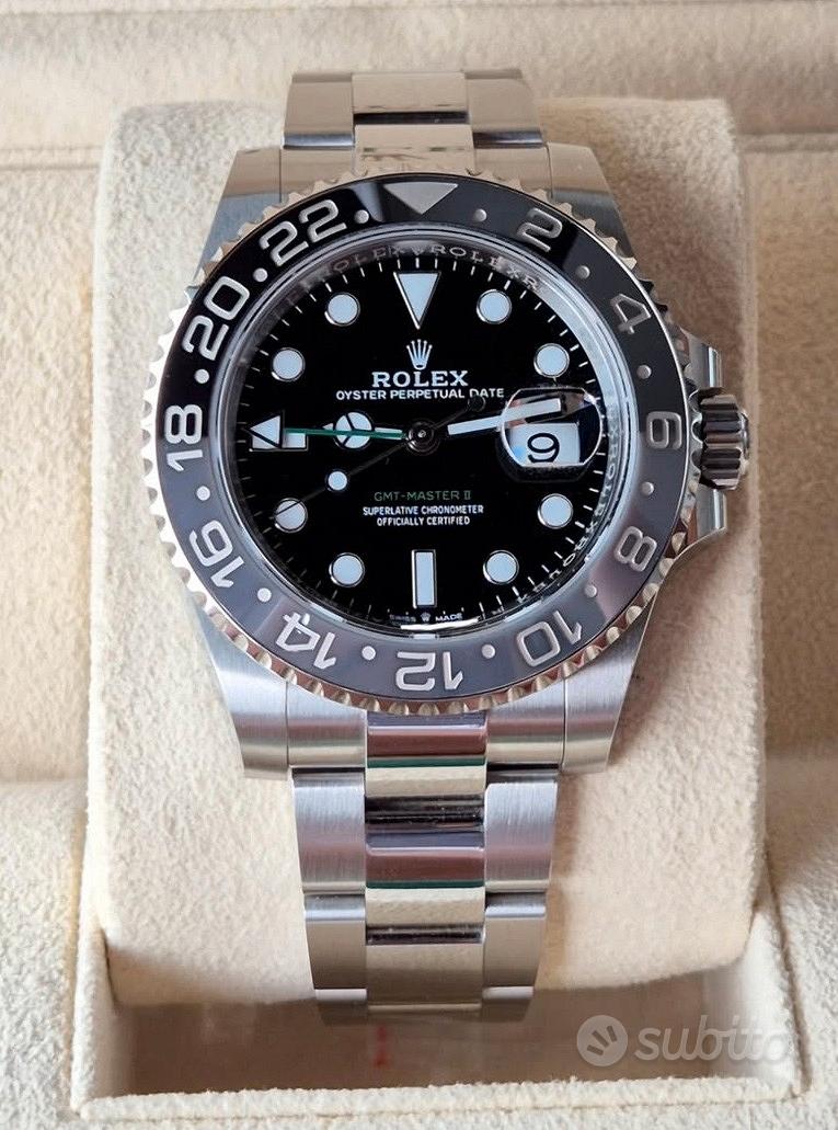 Rolex GMT MASTER II 126710GRNR NUOVO 2024 Abbigliamento e Accessori In vendita a Treviso