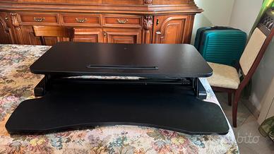Supporto scrivania regolabile Bontec 80x40cm