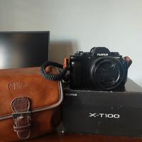 Fujifilm x-t100 + kit e accessori 