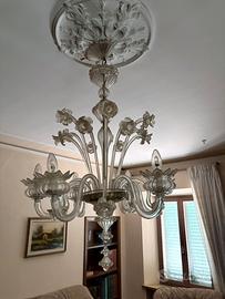 Splendido lampadario Vintage Murano