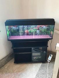 Acquario 120 lt completo