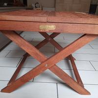 TAVOLINO IN LEGNO TRAFORATO