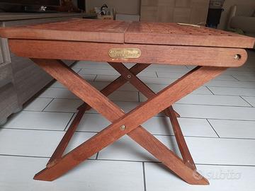 TAVOLINO IN LEGNO TRAFORATO
