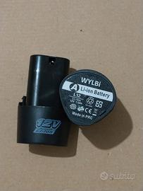 2 batterie ricaricabili per utensili