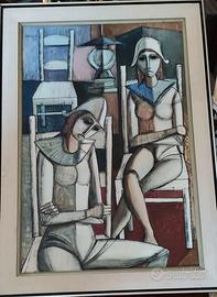 Olio su tela del Maestro Lucio Ranucci (1925 - 201