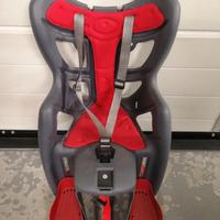 Seggiolino bici fissaggio al portapacchi