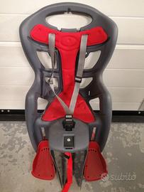 Seggiolino bici fissaggio al portapacchi