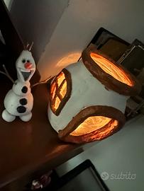 Porta candele di Olaf - Frozen