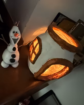 Porta candele di Olaf - Frozen