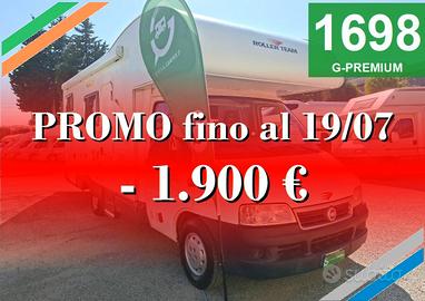CAMPER ROLLER TEAM DUCATO MANSARDATO 6 POSTI LETTO