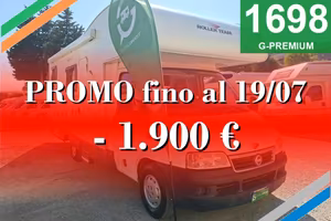 CAMPER ROLLER TEAM DUCATO MANSARDATO 6 POSTI LETTO