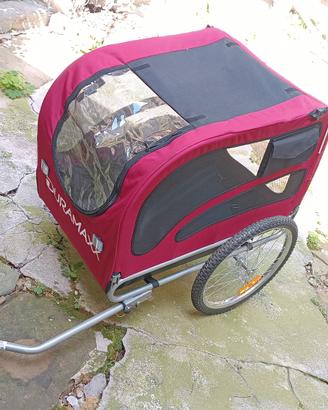 Carrello da bici per cane