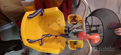 Seggiolino anteriore bici