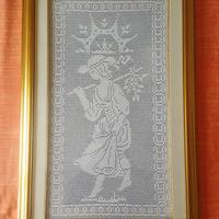 Quadro all’uncinetto 57,5x98
